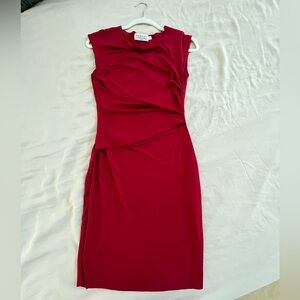 Velvet by Graham & Spencer Rich Red Midi Dress
